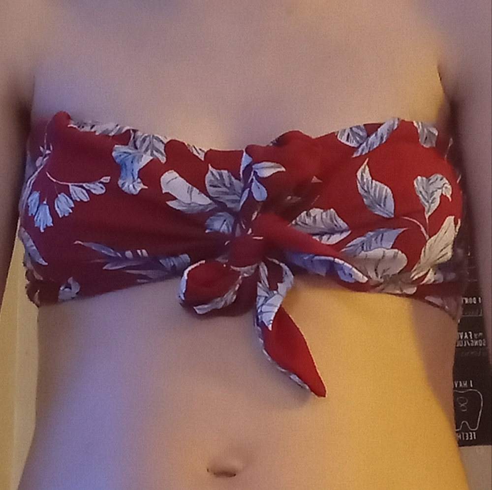 Strapless Crop Top